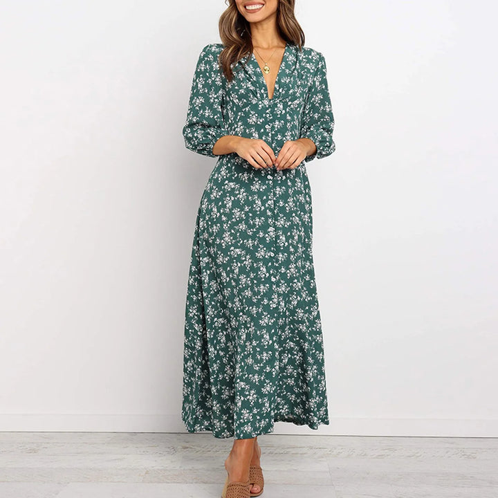 Adel™ | Bohemian Floral Dress